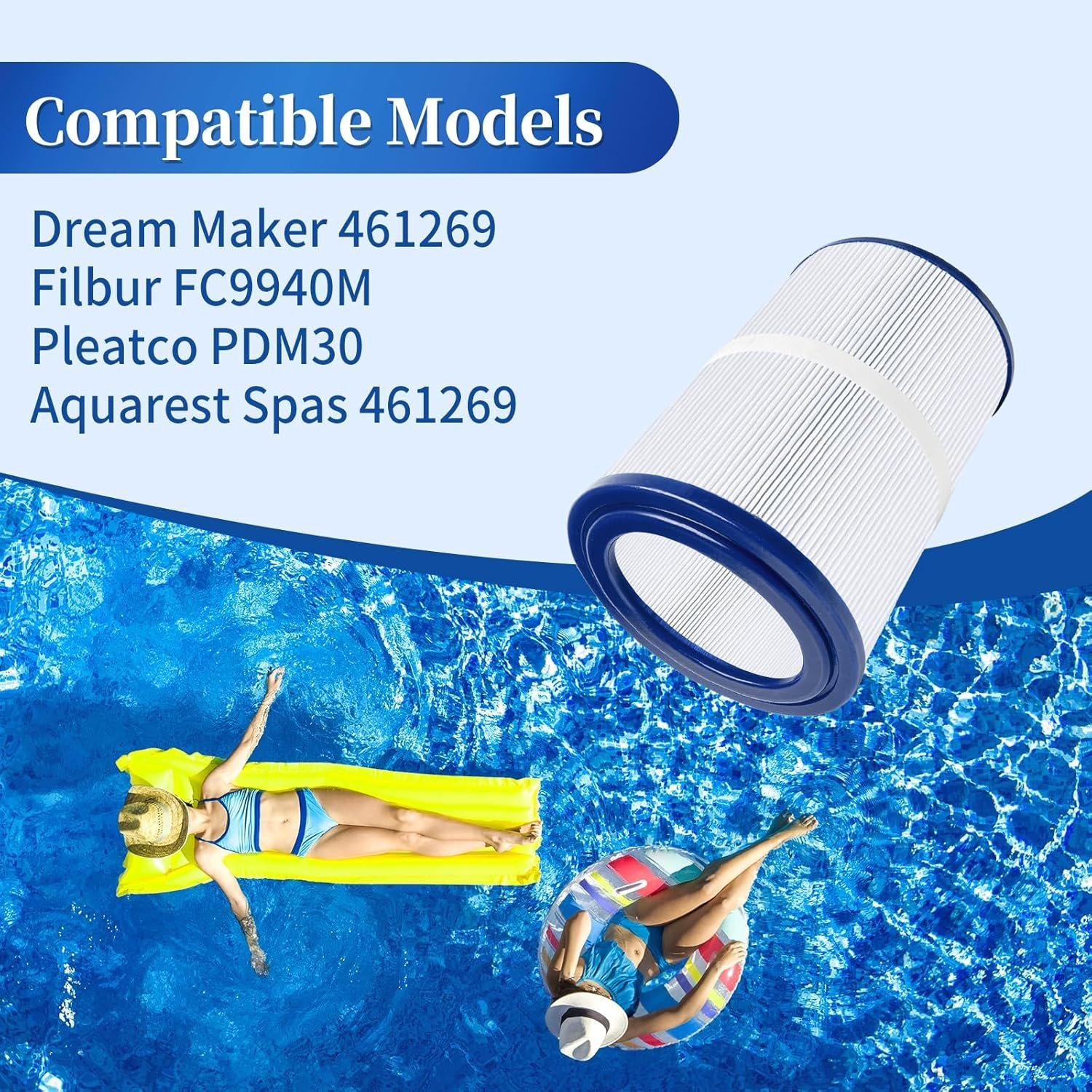 Oval Spa Filter - Image 2
